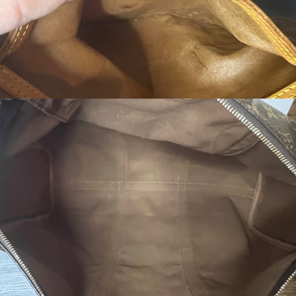 ❌ SOLD ❌ Louis Vuitton Monogram Sac Flanerie 45 Bag (Exterior Cowhide Refurb) - Picture 12 of 16
